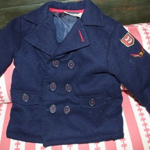 Pea coat Navy Beluga NY sz 3T